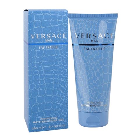 versace man eau fraiche for men 6.7 oz perfumed bath|Versace man eau fraiche 50ml.